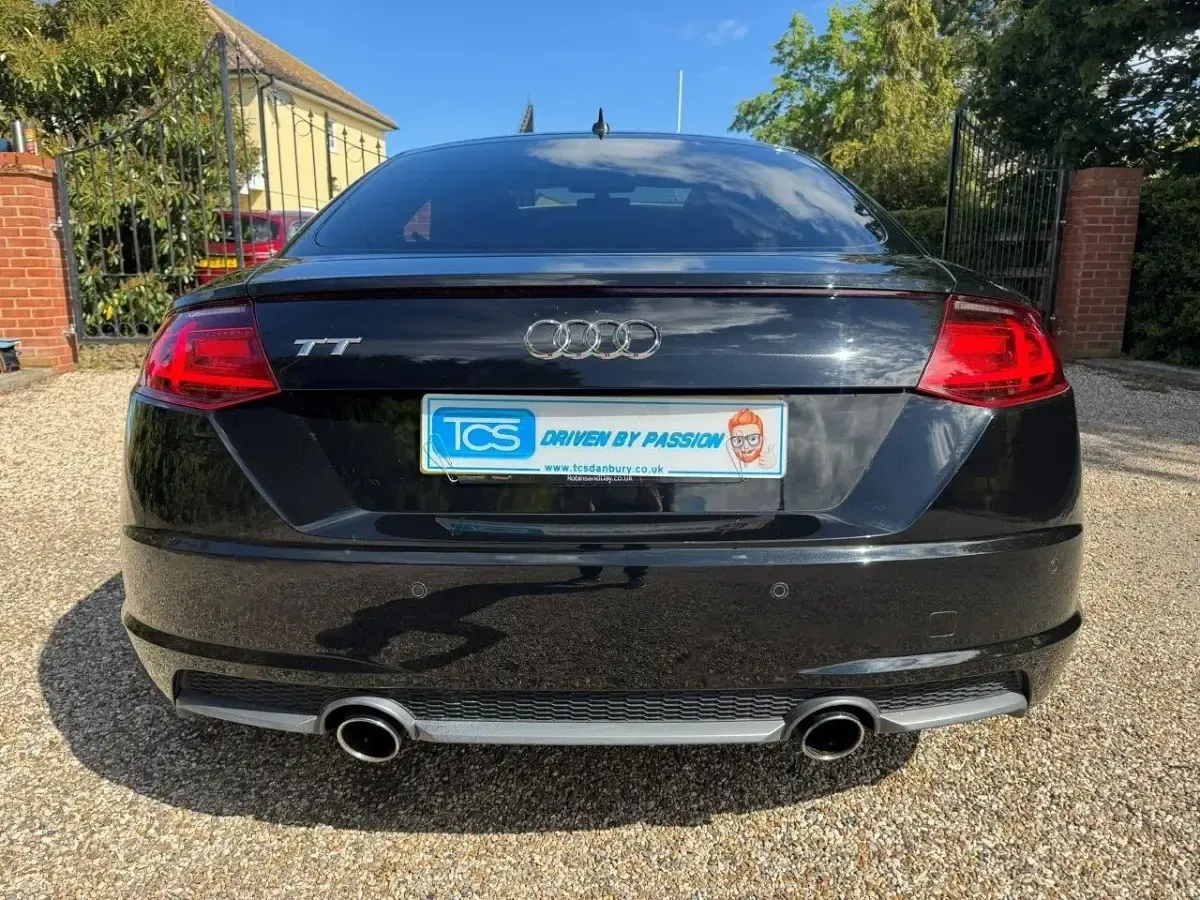 Used Audi TT S-Line 180 HP (132 kW) 2016 Black Coupe
