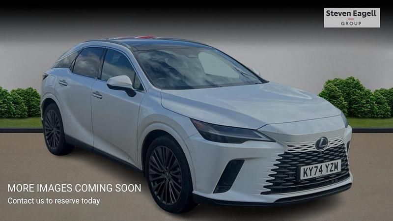 Used Lexus RX450h+ 2024 White Estate