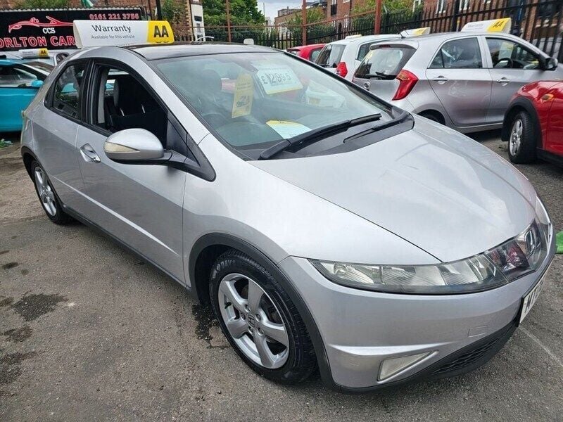 Silver Used 2006 Honda Civic ES Hatchback | £2,995 (Fair price) - Image 1/4