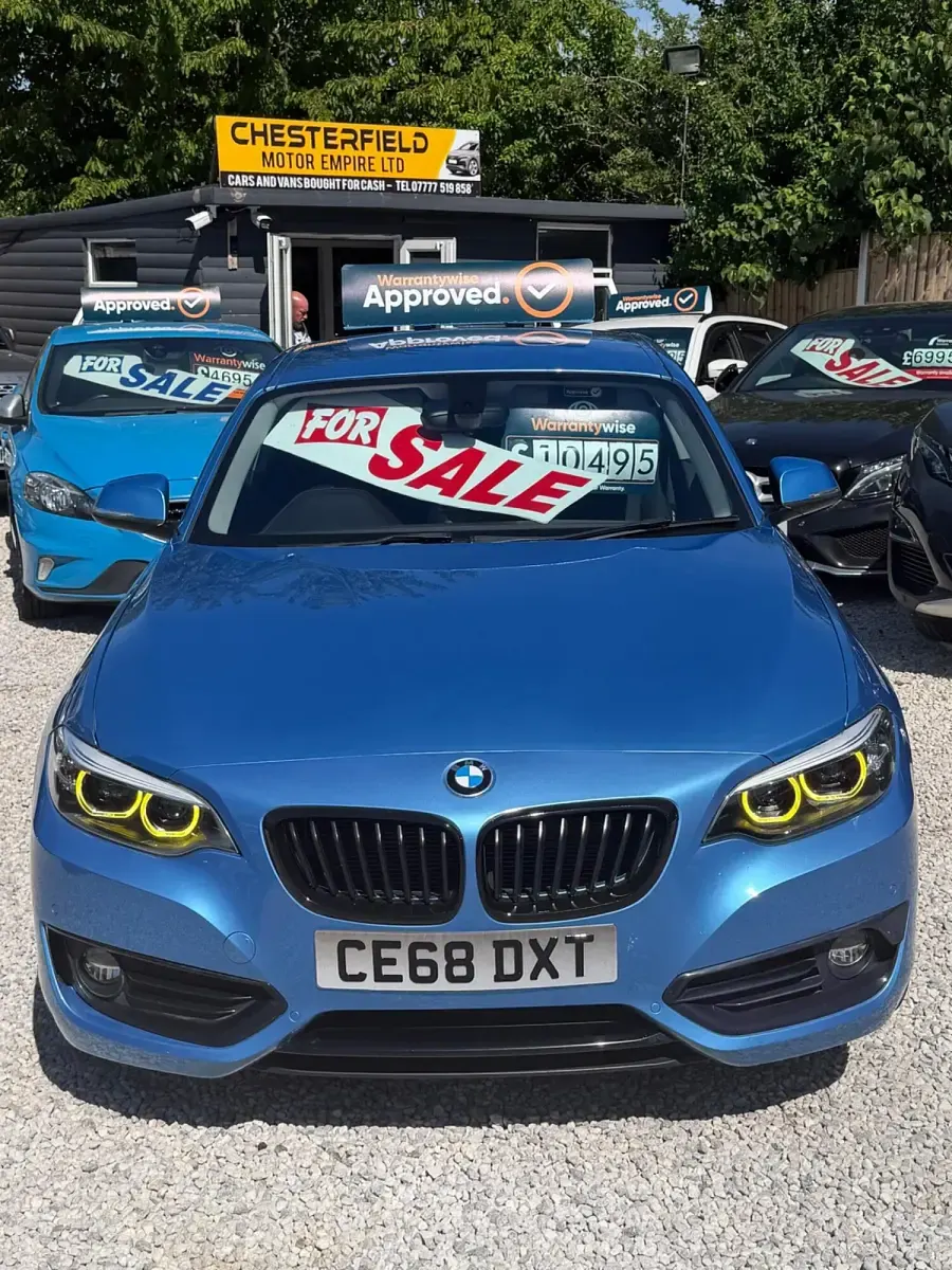 Used BMW 218 Sport Line 2018 Pink Coupe
