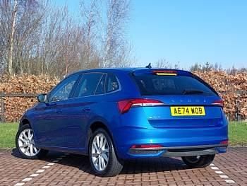 Used Skoda Scala SE L 116 HP (85 kW) 2024 Blue Hatchback