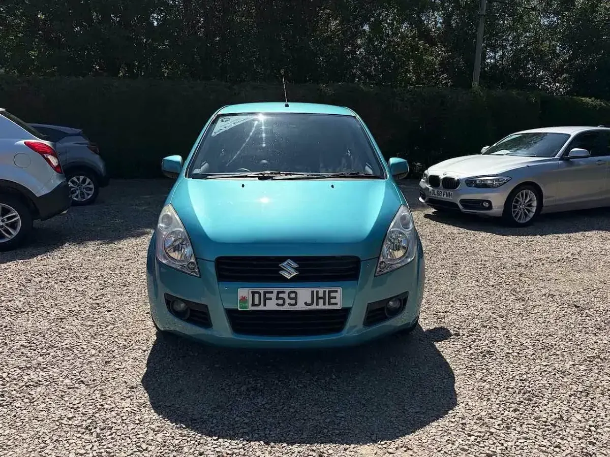 Used Suzuki Splash GLS 86 HP (63 kW) 2010 Turquoise Hatchback