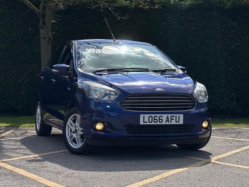 Used Ford Ka Plus Zetec 85 HP (62 kW) 2016 Blue Hatchback