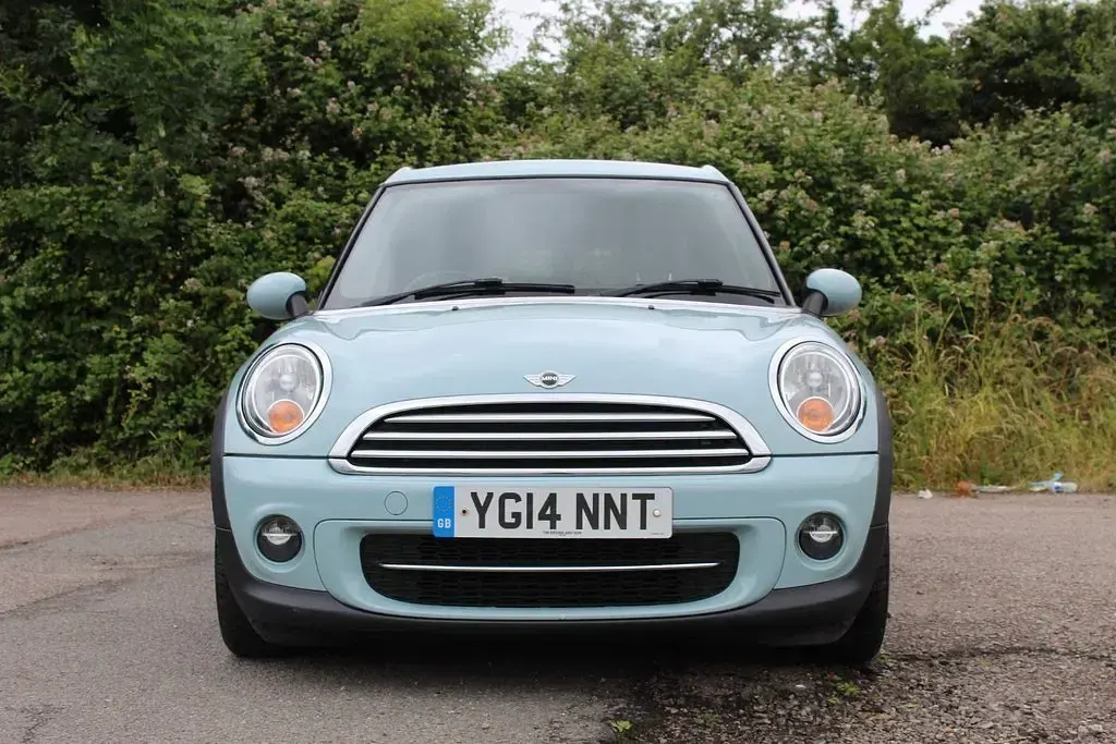 Used Mini Cooper D 112 HP (82 kW) 2014 Blue Hatchback