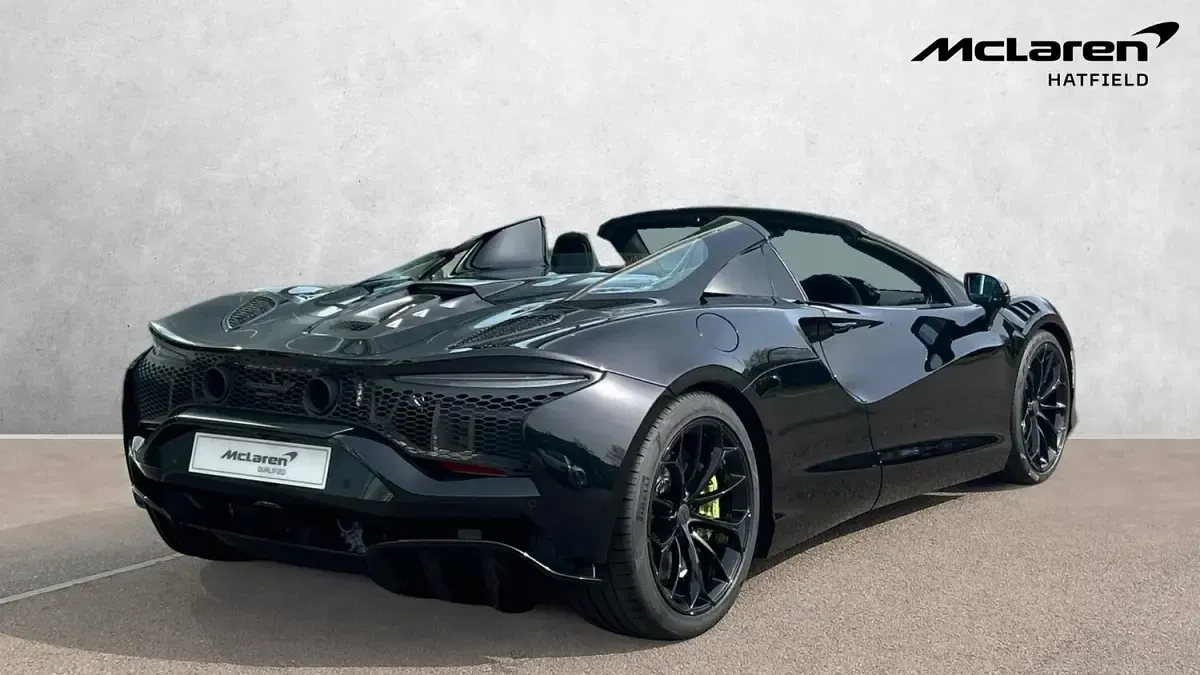 New McLaren Artura 700 HP (514 kW) 2026 Black Cabriolet
