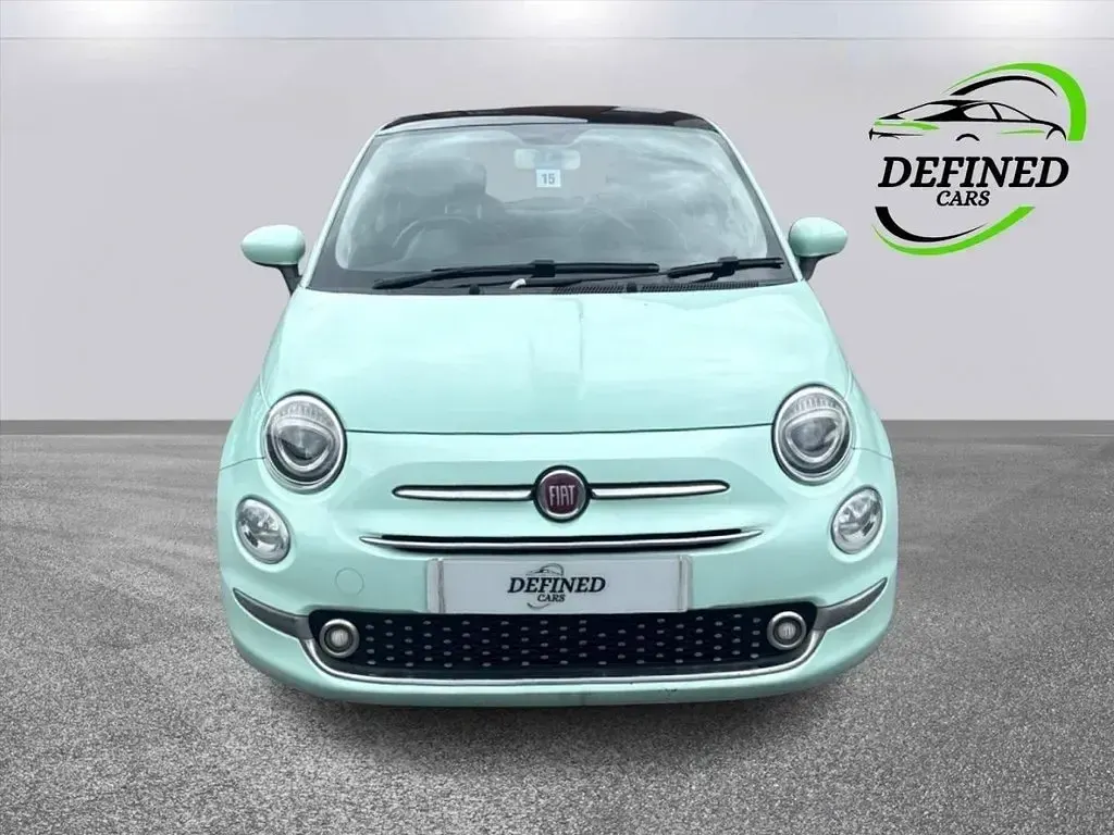 Used Fiat 500 Lounge 69 HP (50 kW) 2018 Green Hatchback