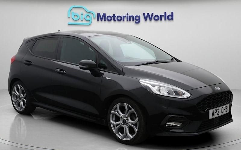 Black Used 2021 Ford Fiesta ST-Line Hatchback | £11,900 (Fair price) - Image 1/4