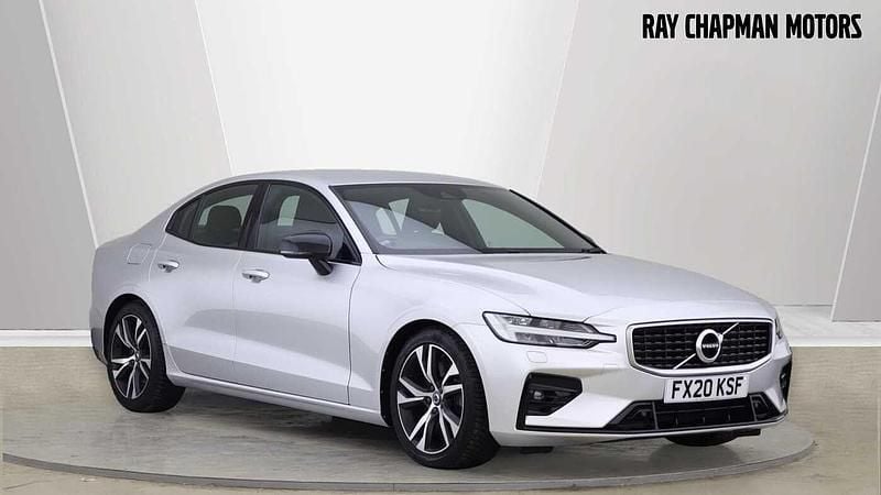 Silver Used 2020 Volvo S60 R-Design Sedan | £21,650 (Fair price) - Image 1/3