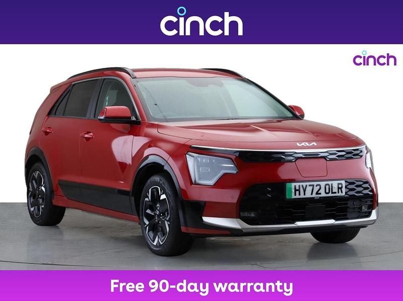 Red Used 2022 Kia e-Niro SUV | £20,549 (Good price) - Image 1/3