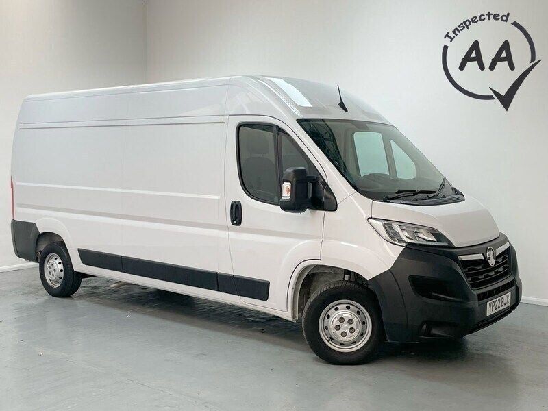 White Used 2022 Vauxhall Movano S Van | £12,950 (Fair price) - Image 1/3