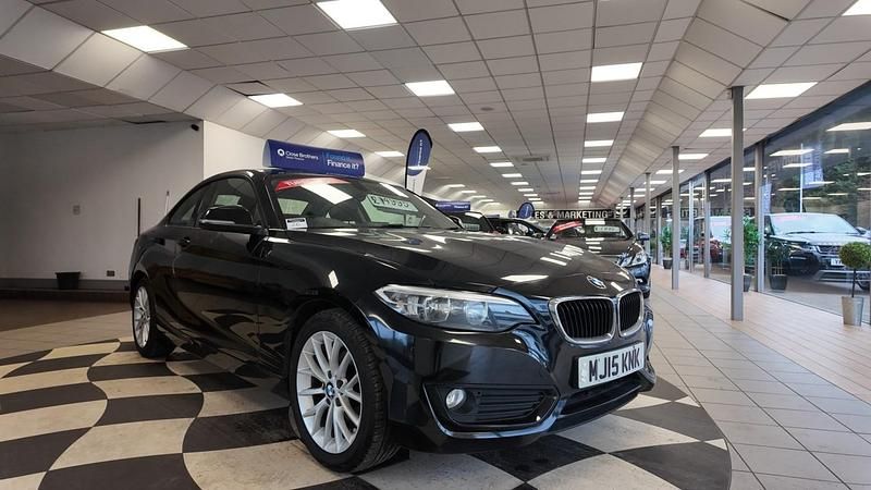 Black Used 2015 BMW 218 Coupe | £4,995 (Expensive) - Image 1/4