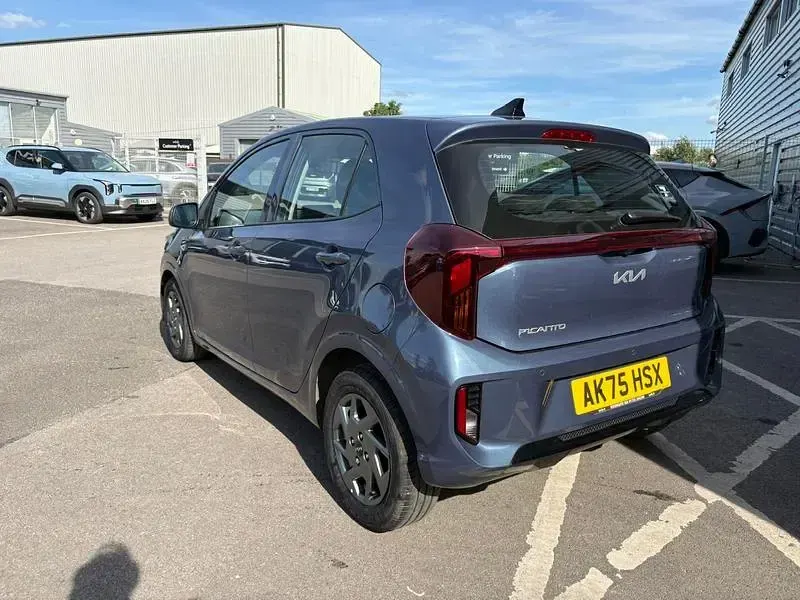 Used Kia Picanto 2025 Blue Hatchback