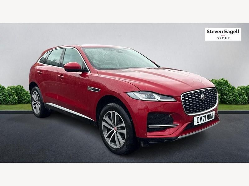 Used Jaguar F-Pace S 250 HP (183 kW) 2021 Red SUV