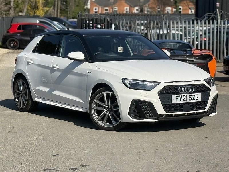 Used Audi A1 Sportback Advanced 110 HP (80 kW) 2021 White Hatchback