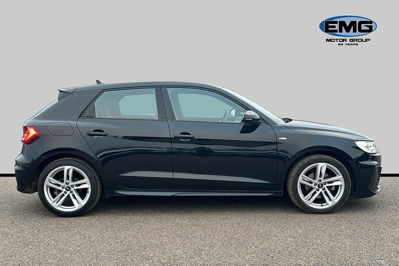 Used Audi A1 Sportback S-Line 110 HP (80 kW) 2022 Black Hatchback