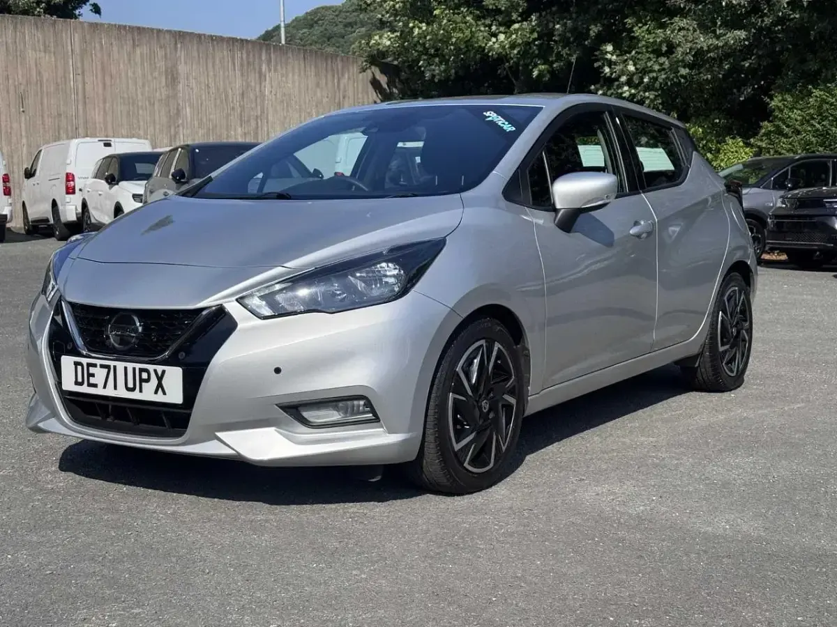 Used Nissan Micra Acenta 91 HP (66 kW) 2021 Grey Hatchback