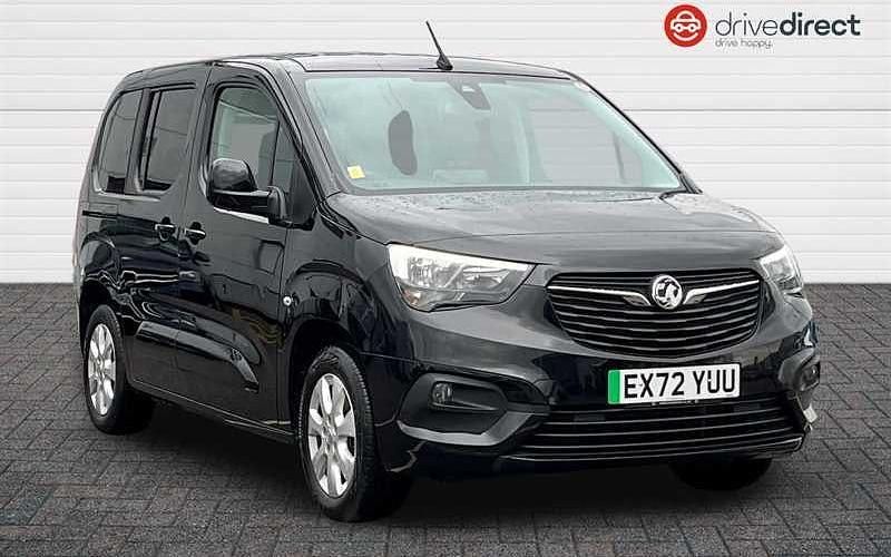 Used Vauxhall Combo 100 kW (136 HP) 2022 Black MPV