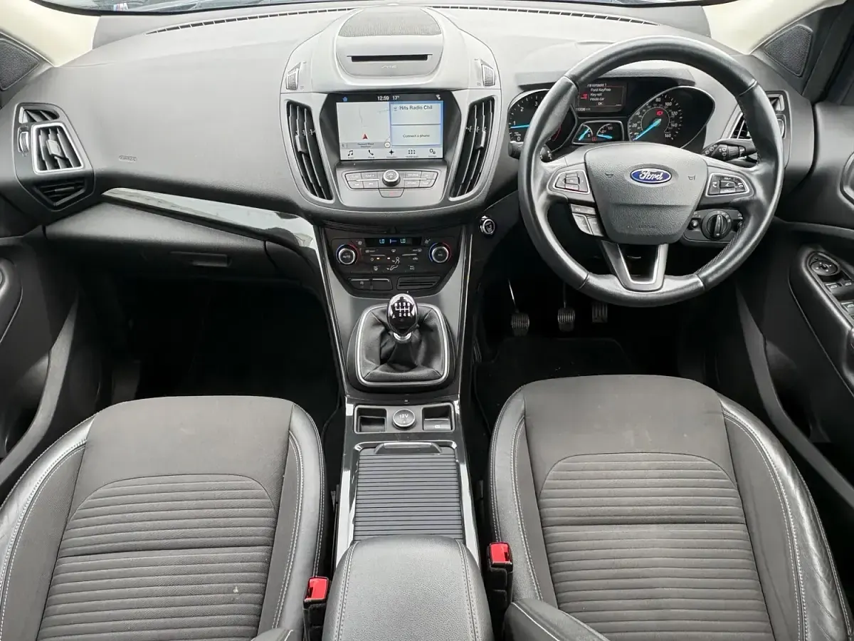 Used Ford Kuga Titanium 150 HP (110 kW) 2018 Grey SUV