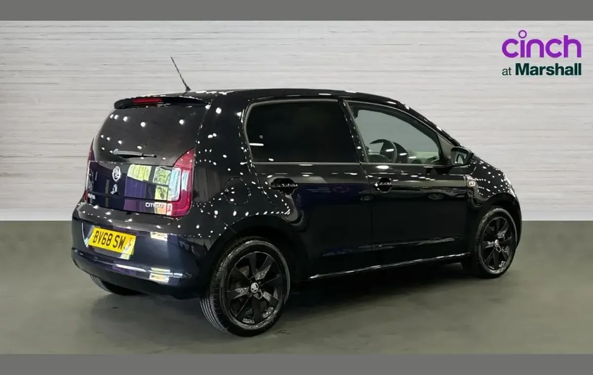 Used Skoda Citigo Colour Edition 60 HP (44 kW) 2018 Black Hatchback