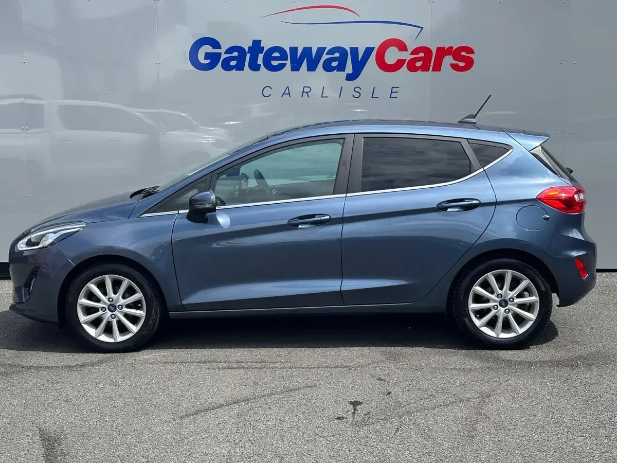 Used Ford Fiesta Titanium X 125 HP (91 kW) 2019 Blue Hatchback