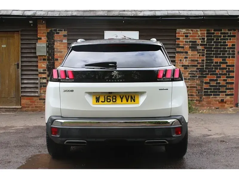 Used Peugeot 3008 GT-line 130 HP (95 kW) 2018 White SUV