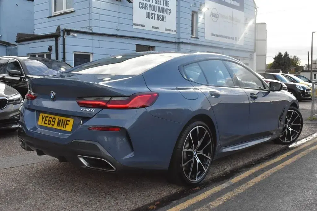 Used BMW 840 Sport Line 340 HP (250 kW) 2019 Blue Coupe