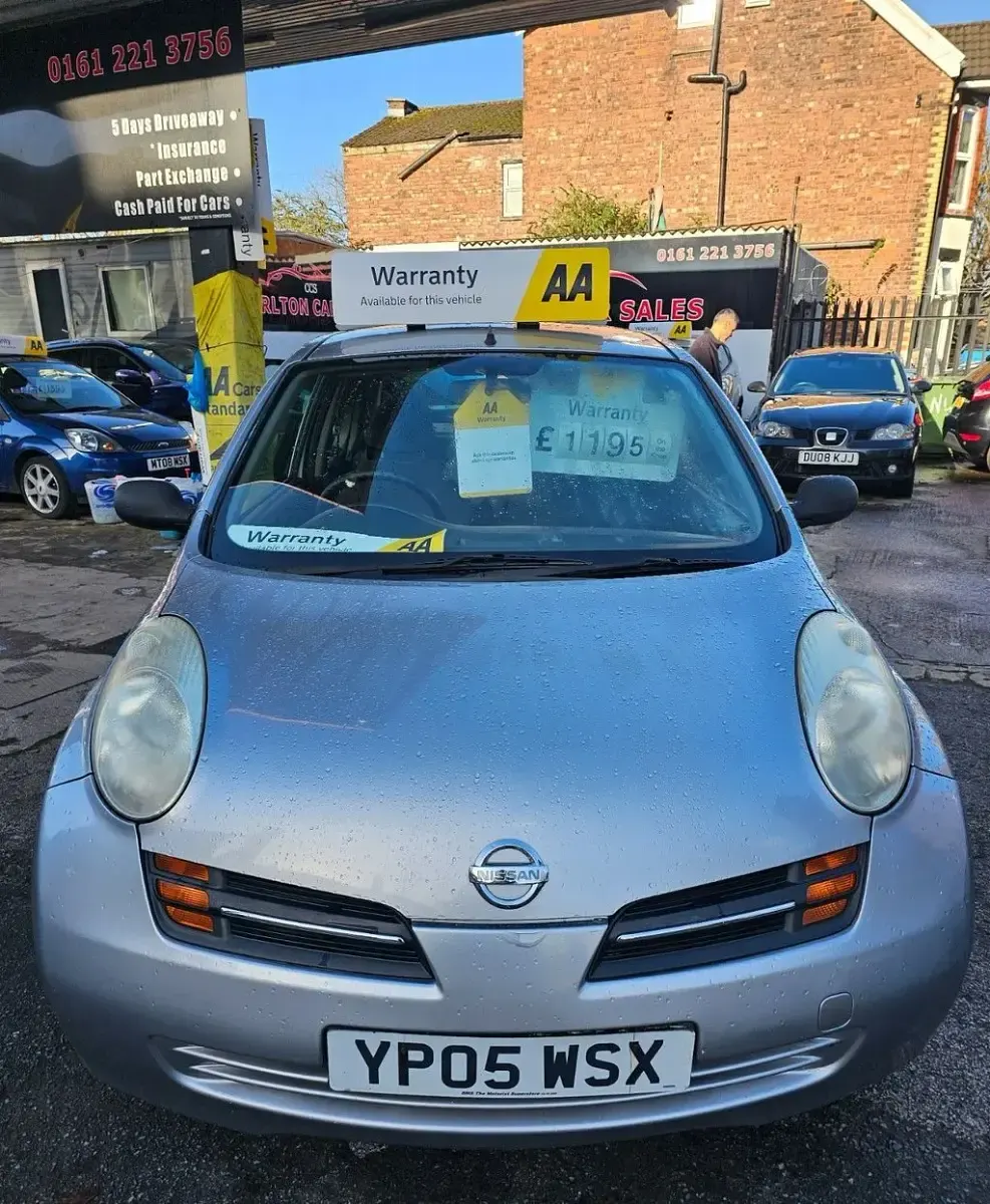 Used Nissan Micra 65 HP (47 kW) 2005 Silver Hatchback