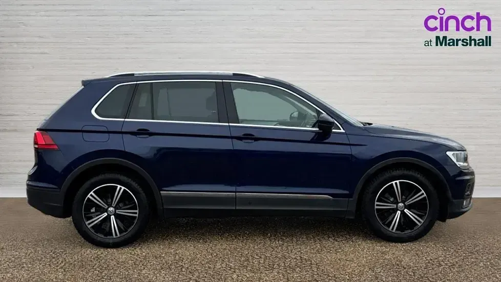 Used VW Tiguan SE 125 HP (91 kW) 2018 Blue SUV
