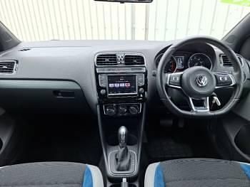 Used VW Polo BlueGT 150 HP (110 kW) 2017 Blue Hatchback