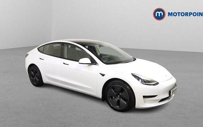Used Tesla Model 3 Standard Range 208 kW (283 HP) 2021 White Sedan