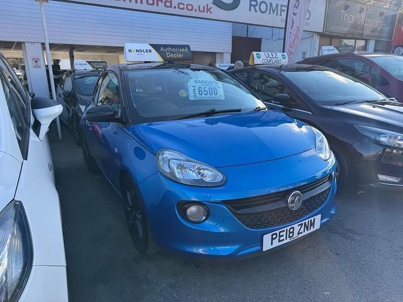 Used Vauxhall Adam 2018 Blue Hatchback