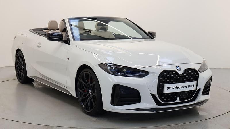 Used BMW M440 M Sport 369 HP (271 kW) 2021 White Sedan