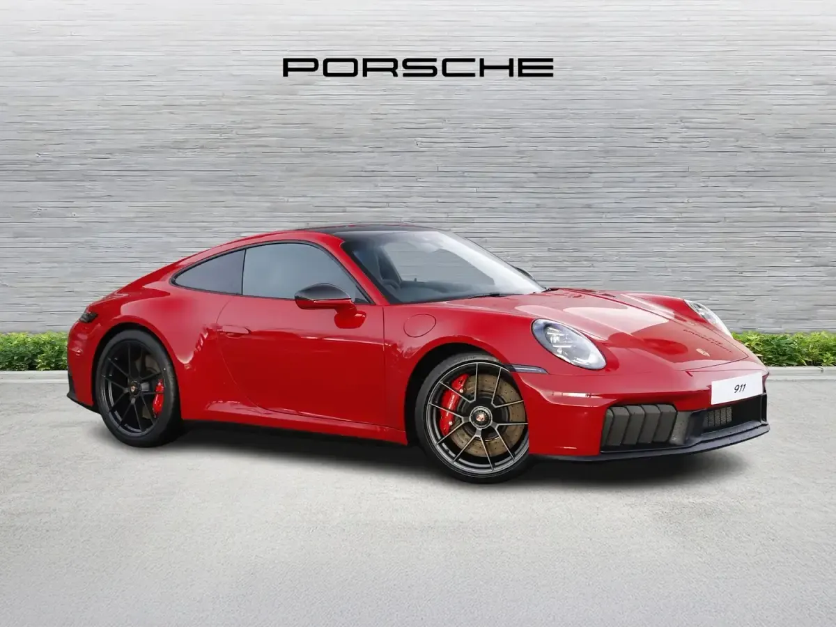 New Porsche 911 541 HP (397 kW) 2026 Red Coupe