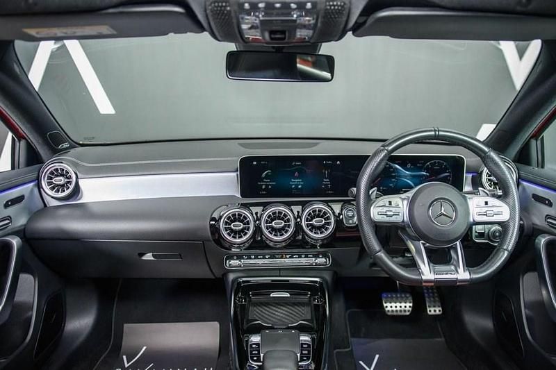 Used Mercedes A35 AMG Premium Plus 2019 Red Hatchback