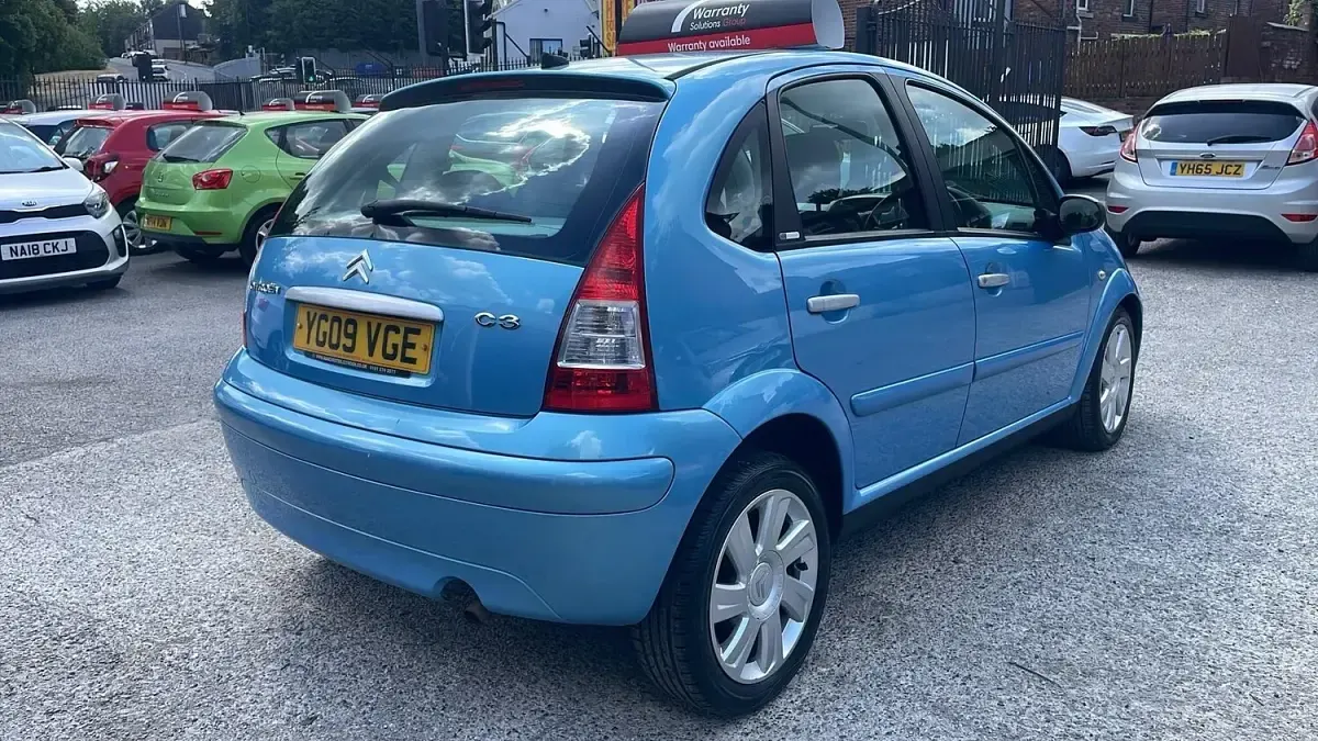 Used Citroën C3 Exclusive 2009 Blue Hatchback