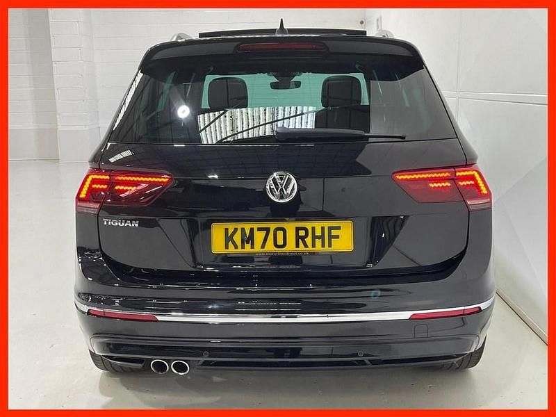 Used VW Tiguan R-line 150 HP (110 kW) 2020 Black SUV