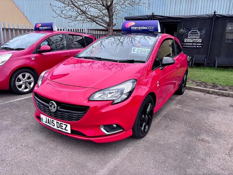 Second-hand Vauxhall Corsa Edition 2015 Roșu Hatchback