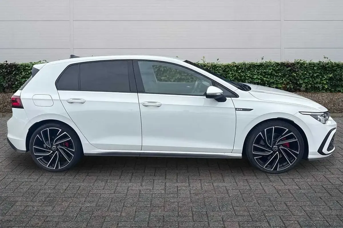 Used VW Golf VII GTD 2021 White Hatchback