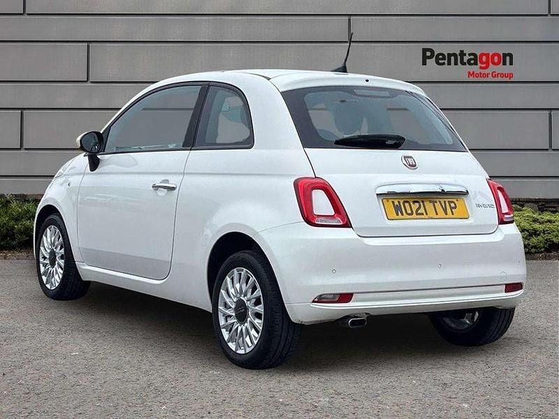 Used Fiat 500 Lounge 70 HP (51 kW) 2021 White Hatchback