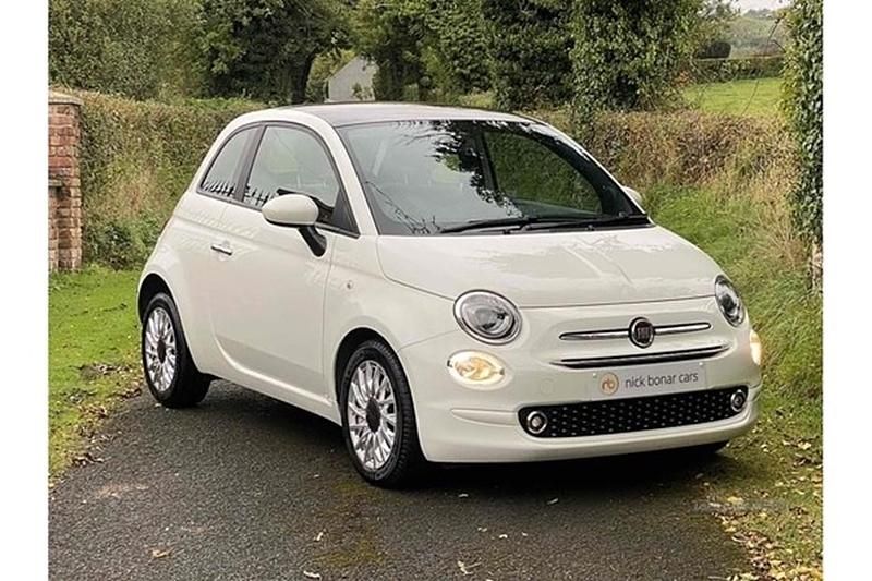 White Used 2021 Fiat 500 Lounge Hatchback | £7,995 - Image 1/1