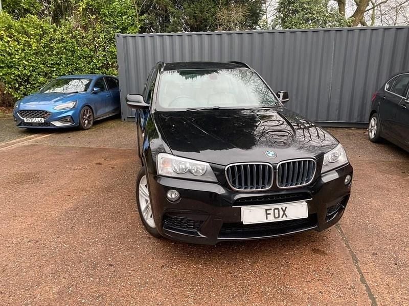 Used BMW X3 M Sport 184 HP (135 kW) 2013 Black SUV