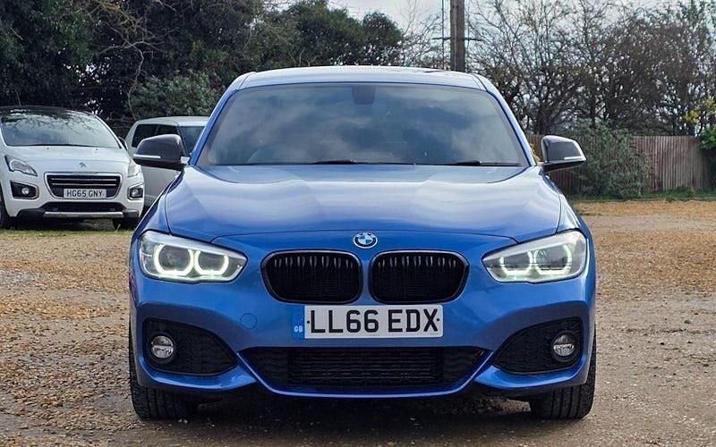 Used BMW 116 M Sport 116 HP (85 kW) 2016 Blue Hatchback