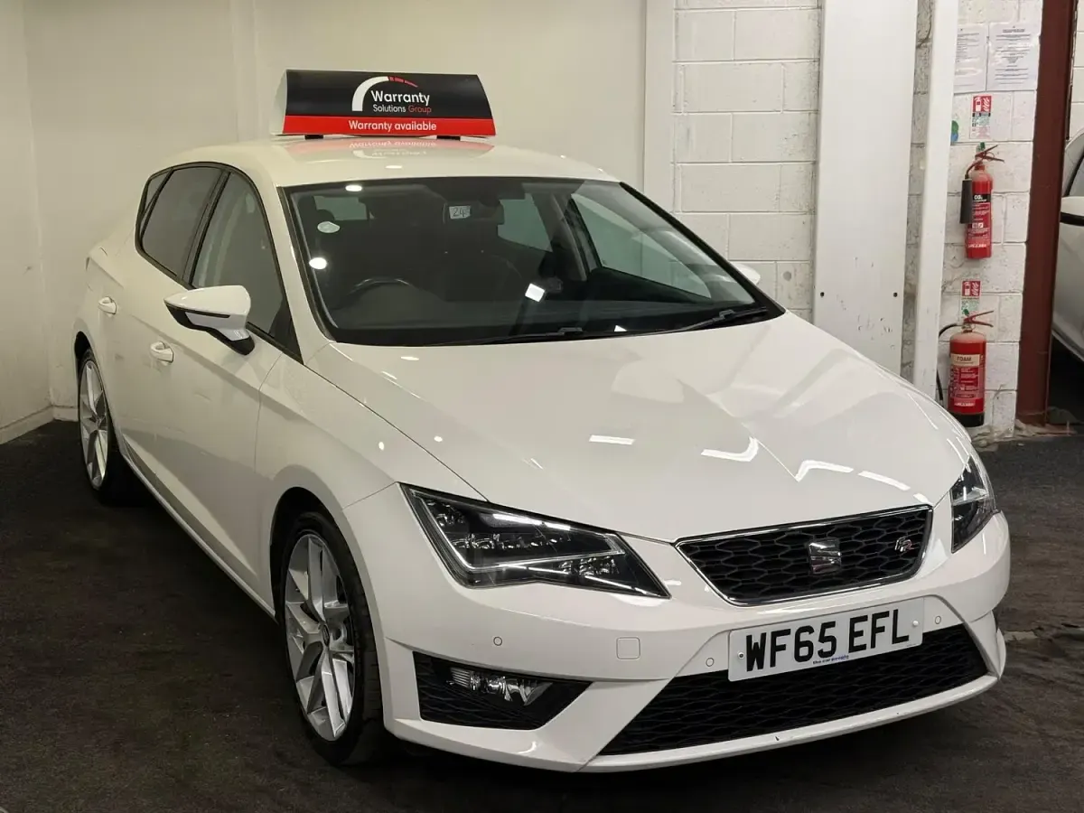 Used Seat Leon FR 184 HP (135 kW) 2015 White Hatchback