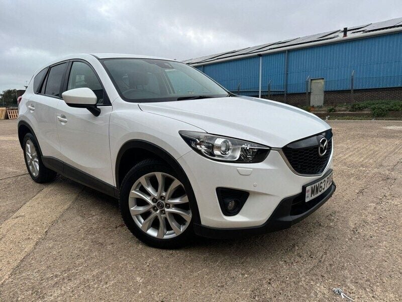 White Used 2013 Mazda CX-5 Inclusive SUV | £7,440 (Fair price) - Image 1/4