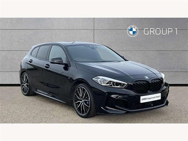 Black Used 2022 BMW M135 Comfort Edition Hatchback | £27,995 (Fair price) - Image 1/4