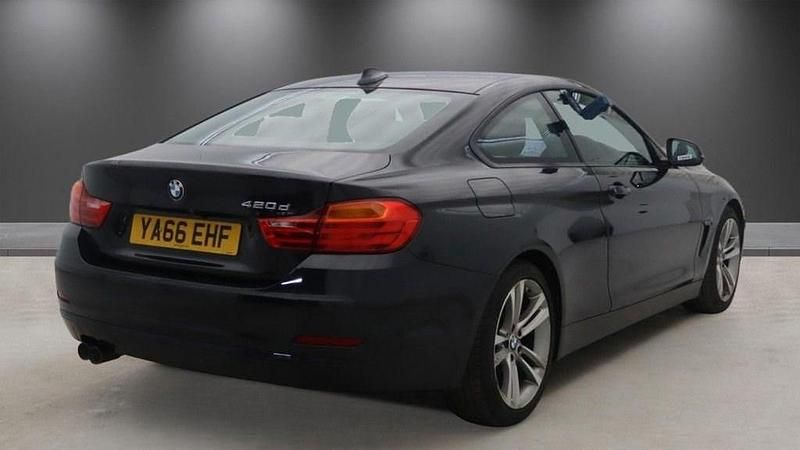 Used BMW 420 Sport Line 190 HP (139 kW) 2016 Black Coupe
