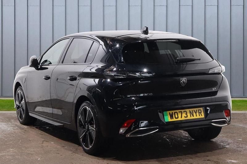 Used Peugeot e-308 GT 113 kW (154 HP) 2024 Black Hatchback