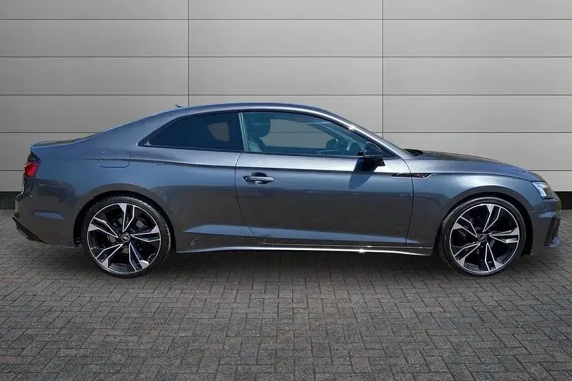 Used Audi A5 Black Edition 150 HP (110 kW) 2023 Daytona grey Coupe