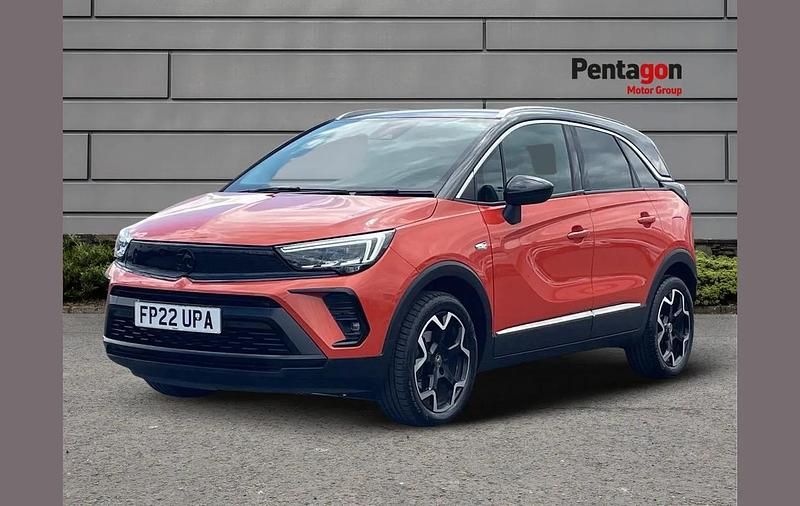 Used Vauxhall Crossland Ultimate 130 HP (95 kW) 2022 Orange SUV