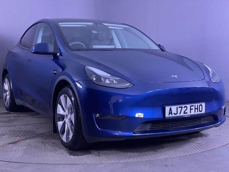 Blue Used 2022 Tesla Model Y SUV | £24,299 (Fair price) - Image 1/4